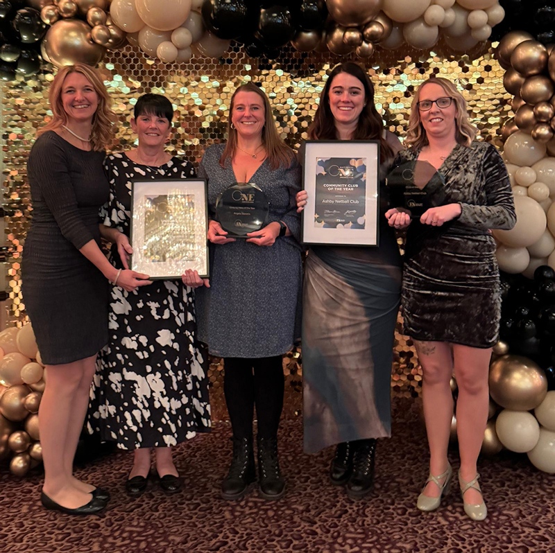 Ashby Netball - Award Winners
